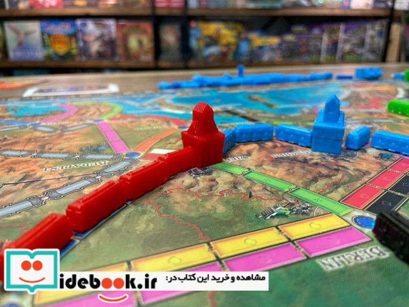 بسته بازی کارتی تیکت تو راید اروپا TICKET TO RIDE EUROPE باجعبه