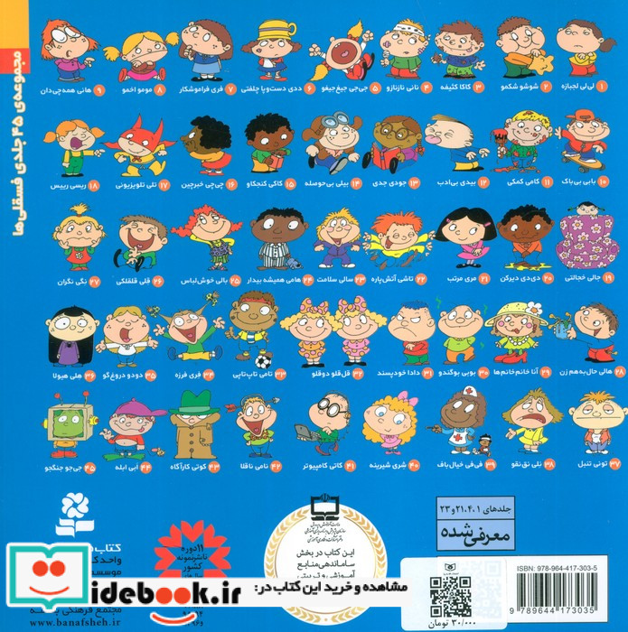 فسقلی ها 4 نانی ناز نازو قطع خشتی بزرگ