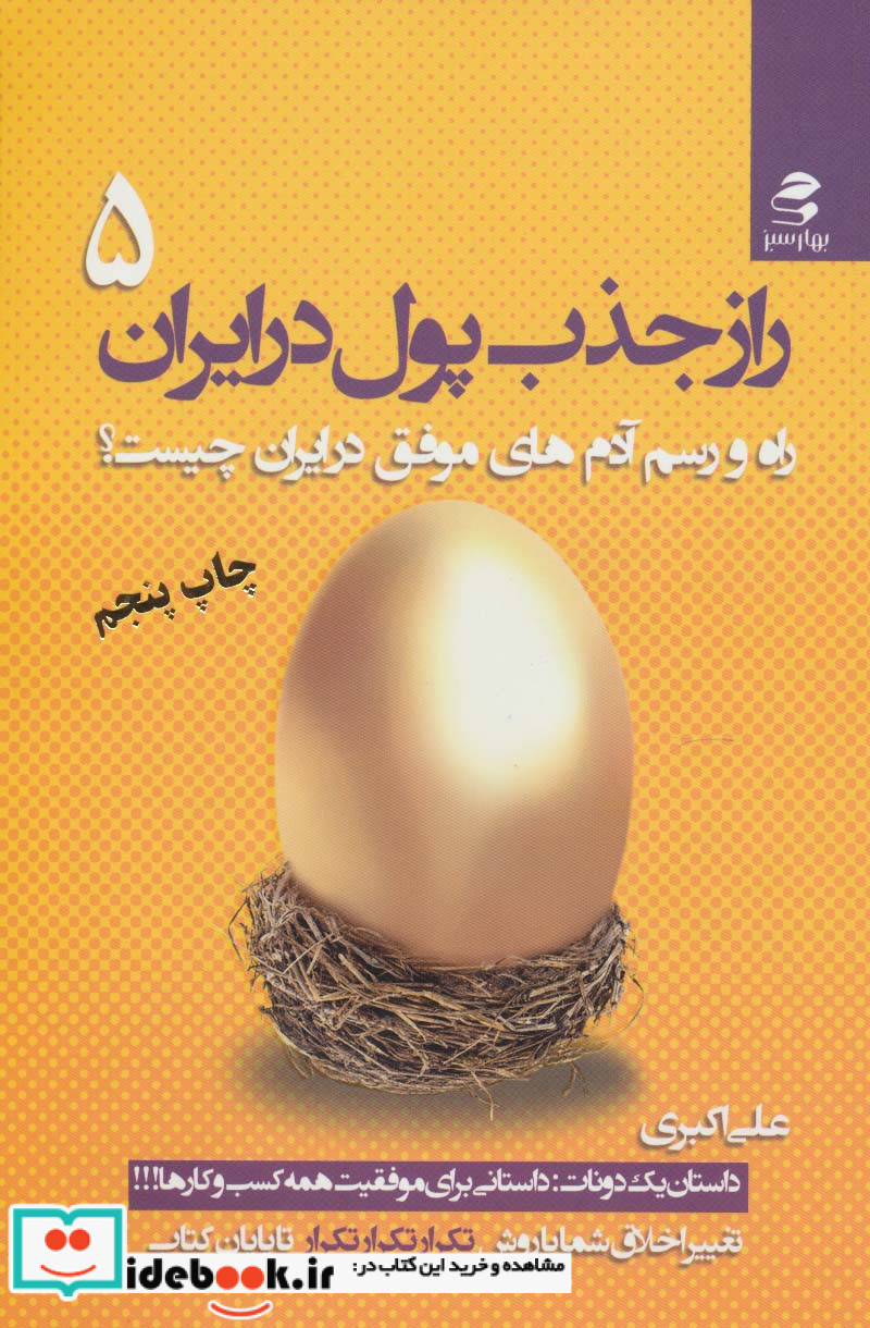 راز جذب پول در ایران 5