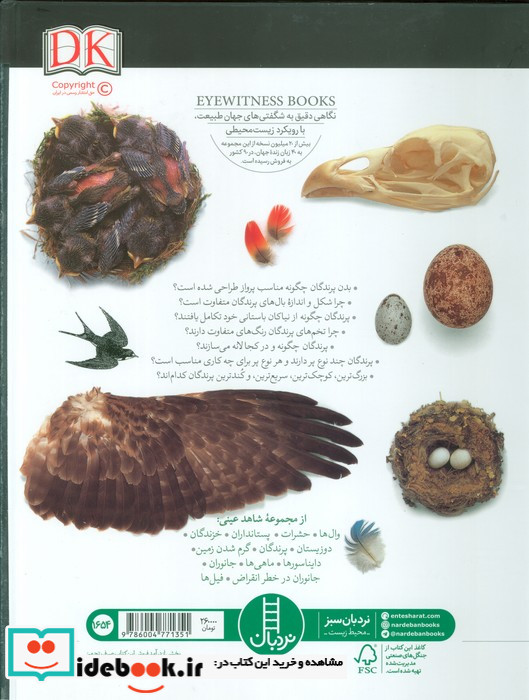پرندگان شاهد عینی