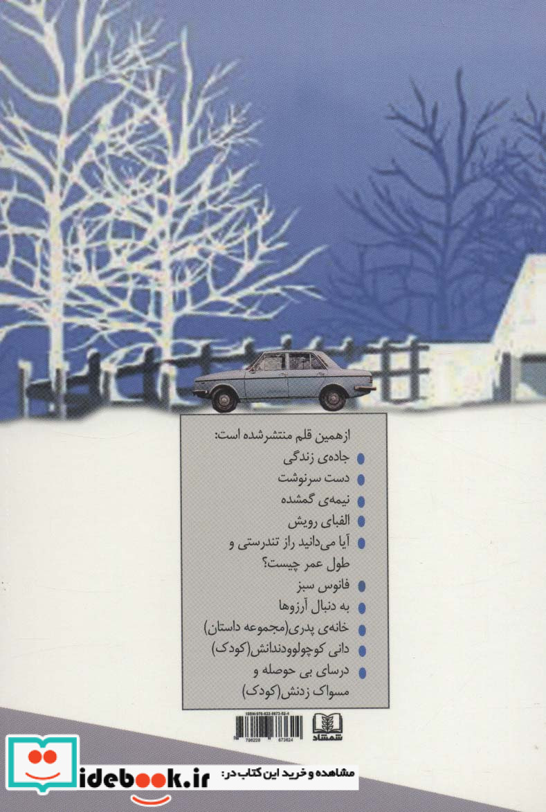 مردی در شیب جاده
