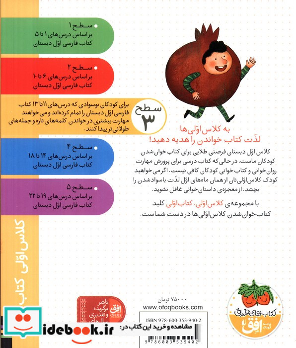 کلاس‌ اولی‌ کتاب‌ اولی بابا برفی سطح 3