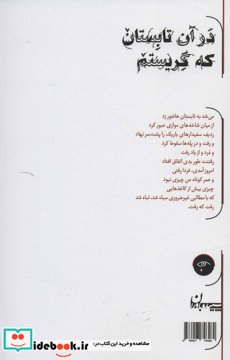 در آن تابستان که گریستم