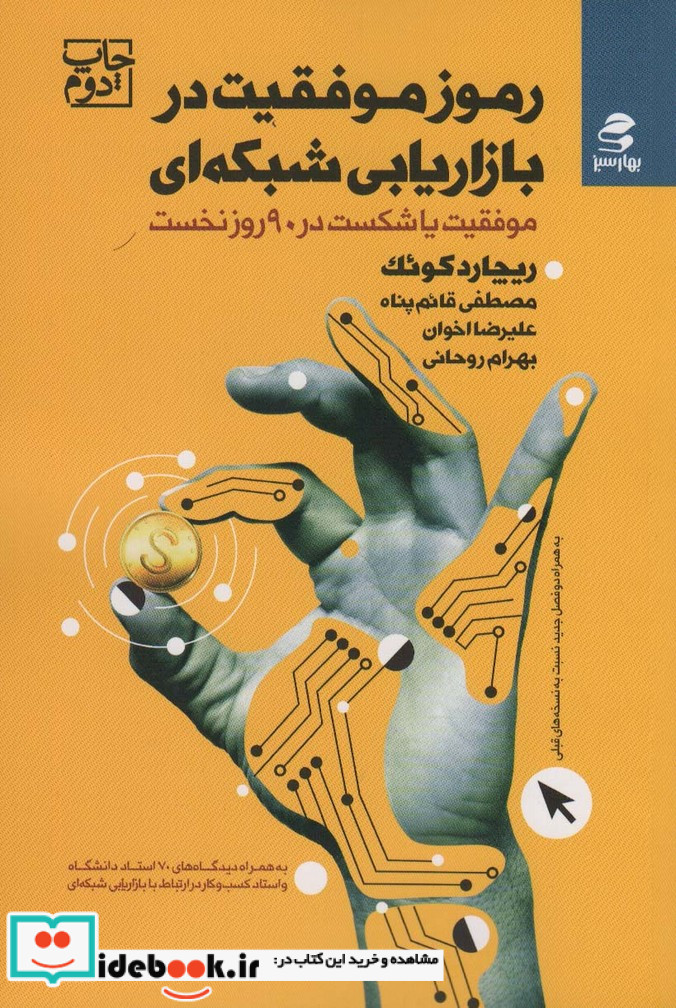 رموز موفقیت در بازاریابی شبکه ای نشر بهار سبز