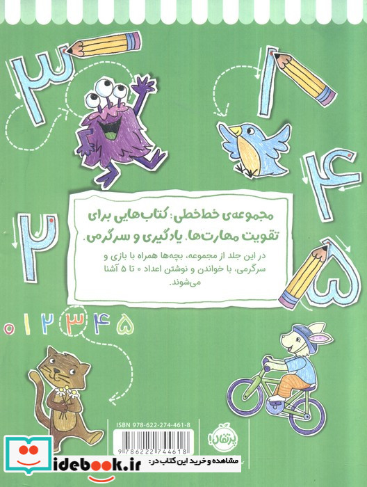خط خطی اعداد 1