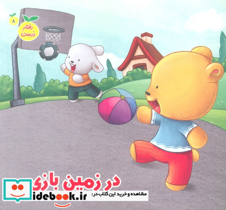 در زمین بازی