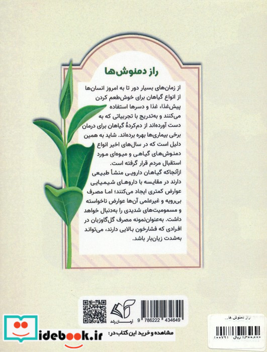 راز دمنوش ها شمیز،رقعی،آرمان رشد