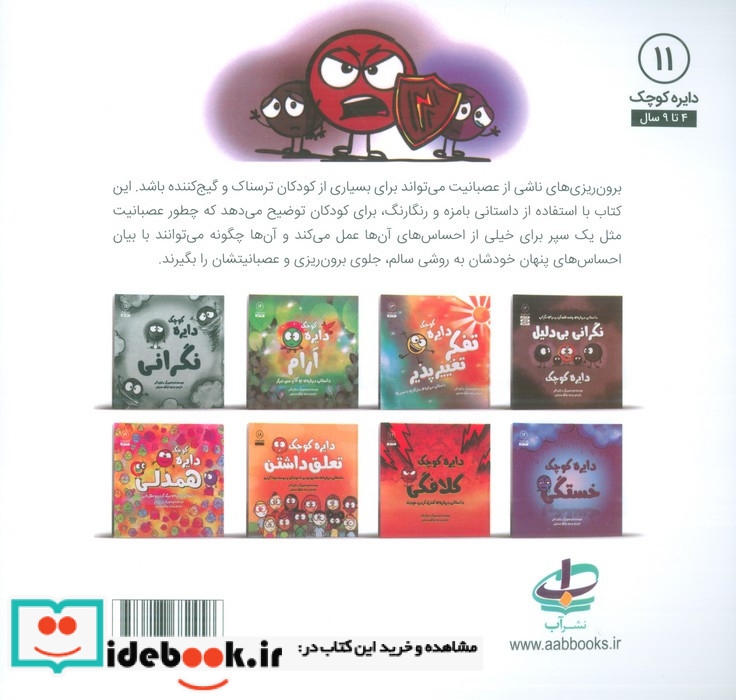 دایره کوچک 11 سپر عصبانیتداستانی درباره ی اینکه چطور عصبانیت احساس های دیگر را پنهان می کند