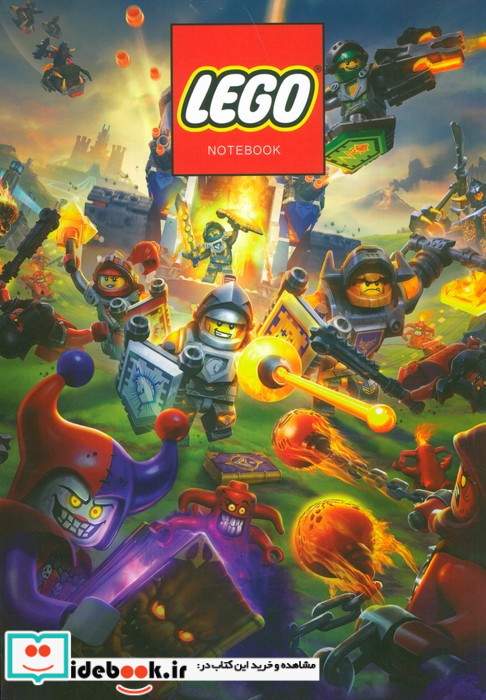 دفتر یادداشت خط دار لگو LEGOکد 363
