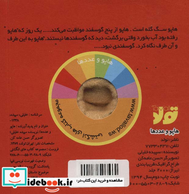 انگشتی هاپو و عددها