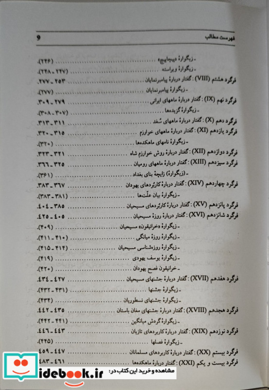 آثار باقیه از مردمان گذشته