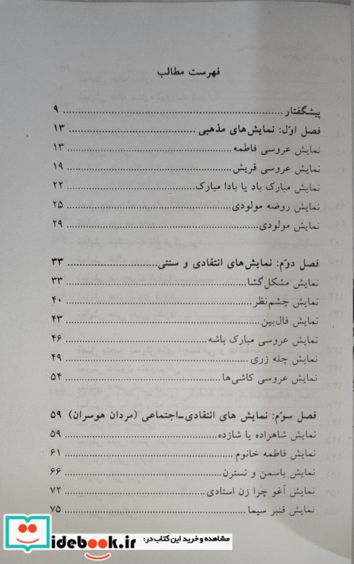 نمایش های زنانه ایران