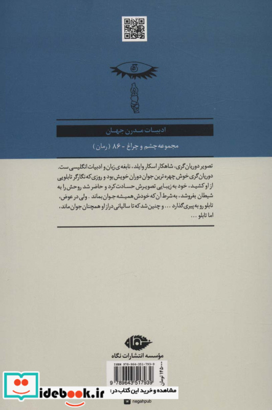 تصویر دوریان گری نشر نگاه