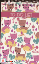 دفترچه یادداشت لیست کارهای من TO DO LIST،کد 0901 ، سیمی