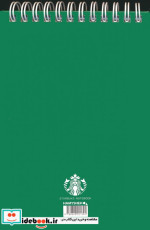 دفترچه یادداشت خط دار STARBUCKSکد 394 سیمی