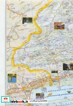 نقشه گردشگری استان مازندران کد 1516