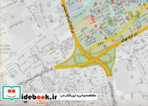 نقشه راهنمای منطقه17 تهران کد 317