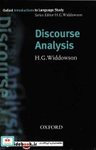 Discourse Analysis oxford widdowson