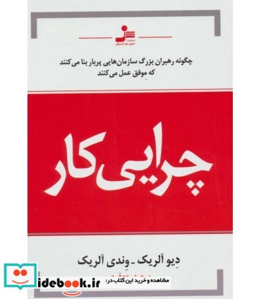 چرایی کار