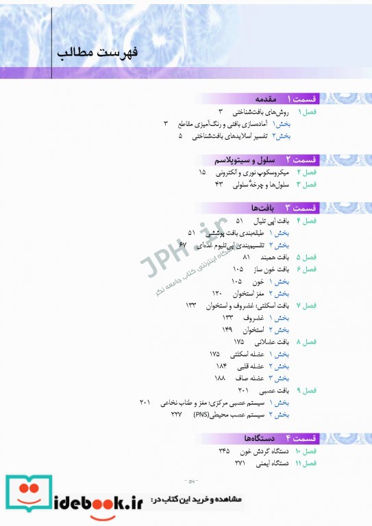 اطلس بافت شناسی دیفیوره 2017 به همراه ارتباطات عملکردی