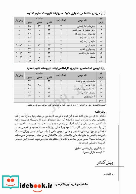 آزمون های کنکور ارشد وزارت بهداشت MSE تغذیه جلد اول 1377 تا 1395