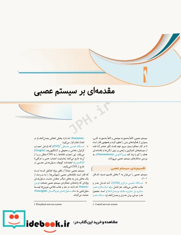 علوم تشریح برای دانشجویان پزشکی جلد8 دستگاه اعصاب