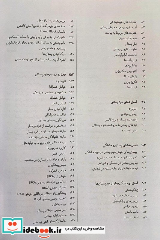 نگاهی نو به بیماری ها و جراحی های پستان میرماه