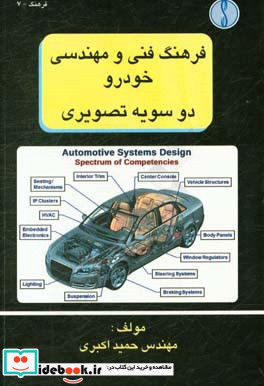 فرهنگ فنی و مهندسی خودرو دوسویه تصویری بخش فارسی به انگلیسی = Dictionary of automechanic