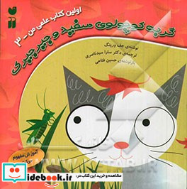 گربه کوچولوی سفید و جیرجیرک