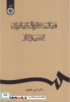 مبانی حقوق کیفری کسب و کار