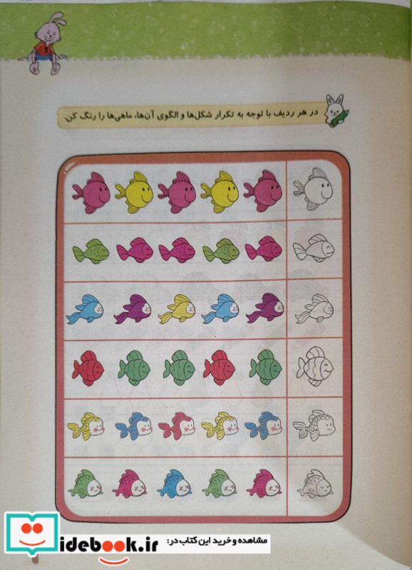 کارموضوعی الگویابی تصویری کودکان 1 3تا6سال خیلی سبز