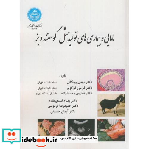 مامایی و بیماری های تولید مثل گوسفند و بز