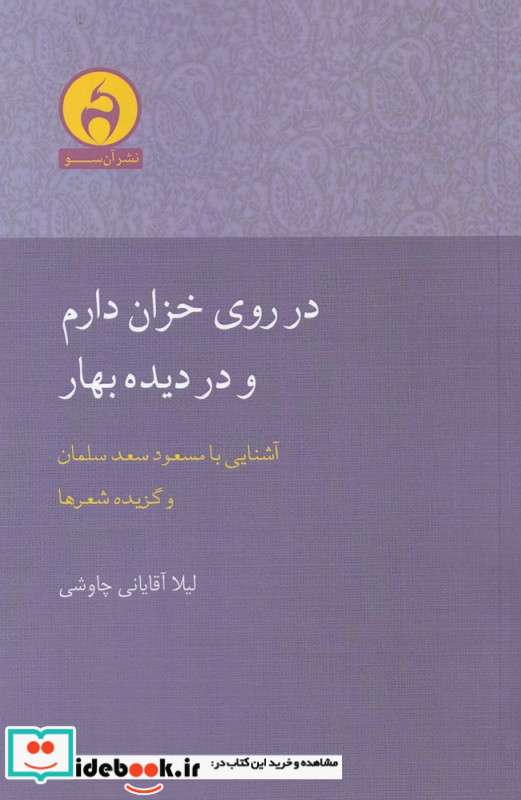 در روی خزان دارم و در دیده بهار