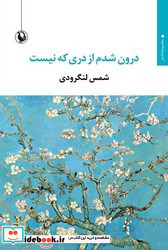 درون شدم از دری که نیست