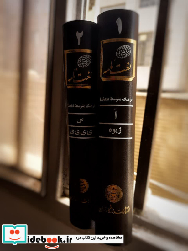 لغت نامه فرهنگ متوسط دهخدا دو جلدی
