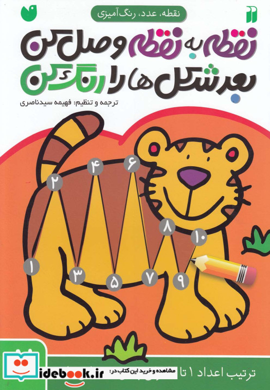 نقطه ب نقطه وصل کن بعد شکل ها را رنگ کن 2