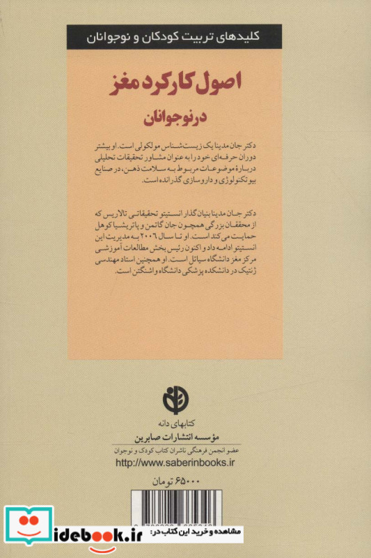 اصول کارکرد مغز در نوجوانان