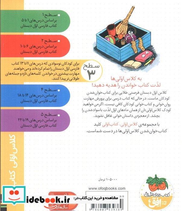 کلاس اولی کتاب اولی آفرین به خودمان سطح 3