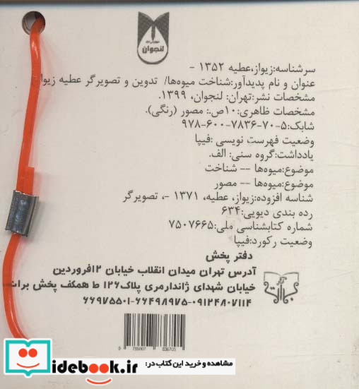 فلش کارت چشمی میوه ها