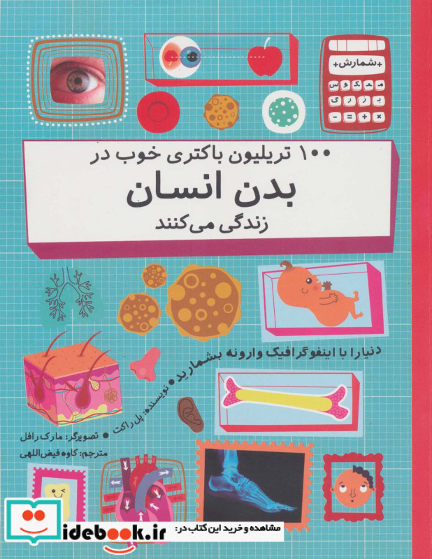 100 تریلیون باکتری خوب در بدن انسان