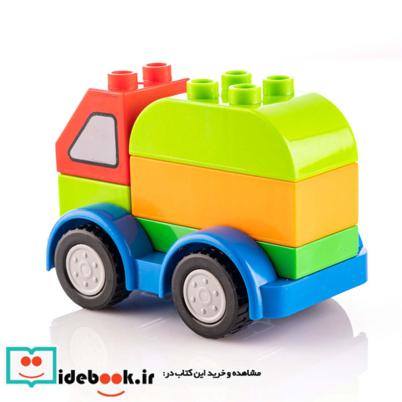 بسته اسباب بازی سازه ای کامیون