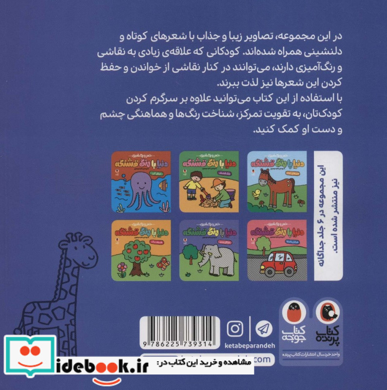 دنیا با رنگ قشنگه مجموعه 6 جلدی