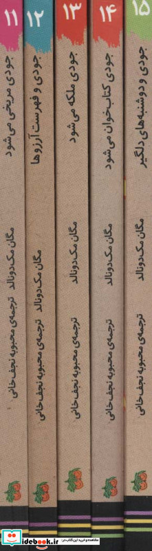مجموعه جودی دمدمی جلد 11 تا 15