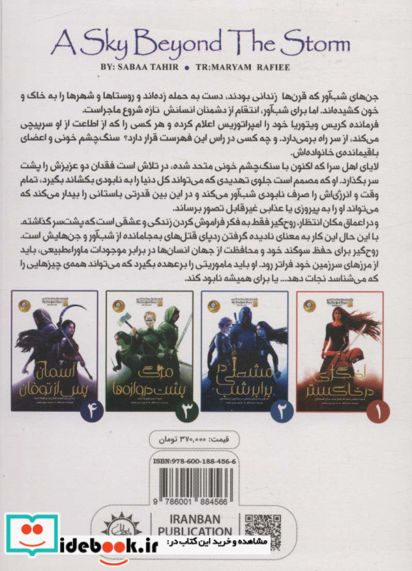 آسمان پس از توفان اخگری در خاکستر 4