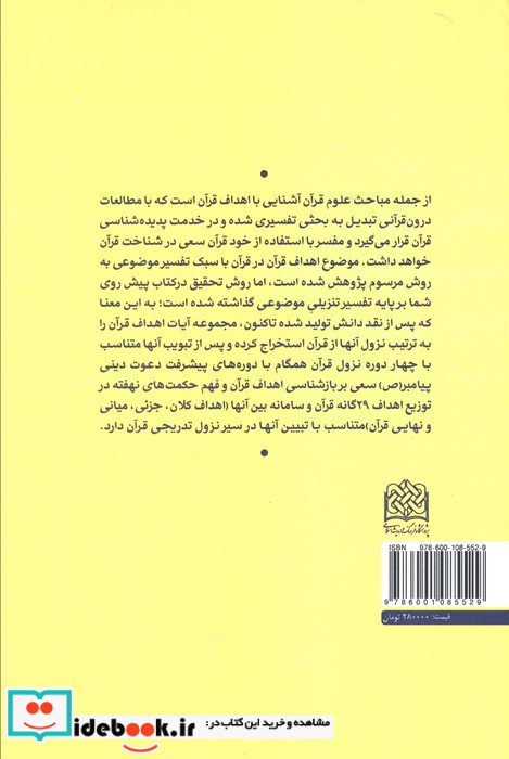 اهداف قرآن براساس ترتیب نزول