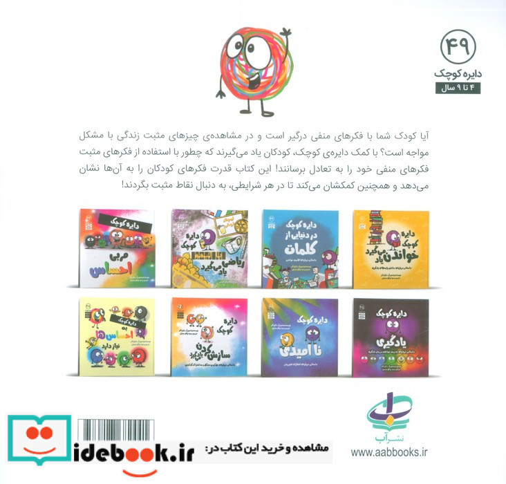 دایره کوچک تفکر مثبت آب