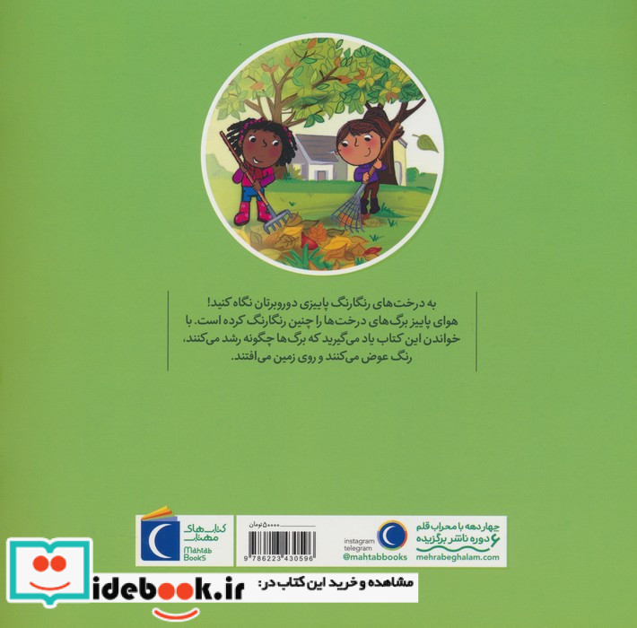 برگ ها در پاییز