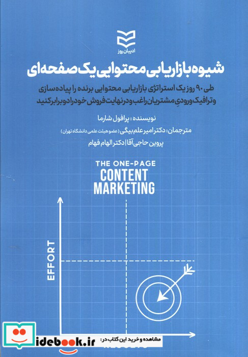 شیوه بازاریابی محتوایی یک صفحه ای