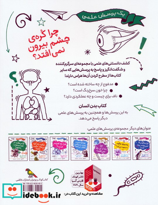 چرا کره ی چشم بیرون نمی افتد نشر فاطمی