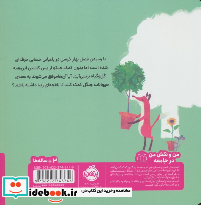 خرسی و جیکو به هم کمک می کنند